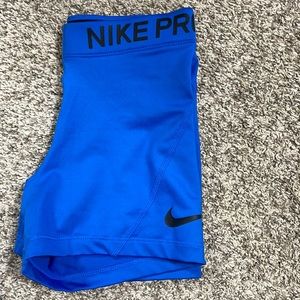 Nike pros blue XS never worn